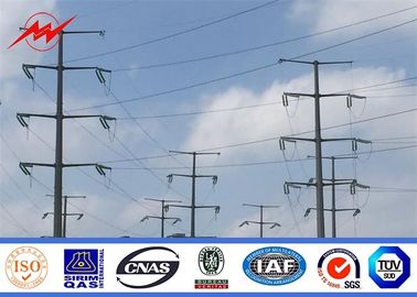 চীন Electricity Utilities Explosion Proof  Electrical Power Pole 138kv Round Tapered সরবরাহকারী