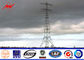 Sided Multi Sided 8m 25 KN Metal Utility Poles For Overhead Electric Power Tower সরবরাহকারী