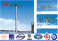 15 - 30 M Q345 Steel Tubular Pole Stadium High Mast Lighting Pole With 16 Lights সরবরাহকারী